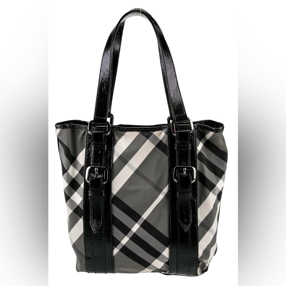Burberry Beat Check Tote Bag